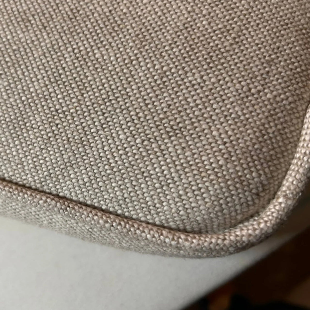 Made-to-Measure Romo Linara Box Cushion: Bench or Window Seat